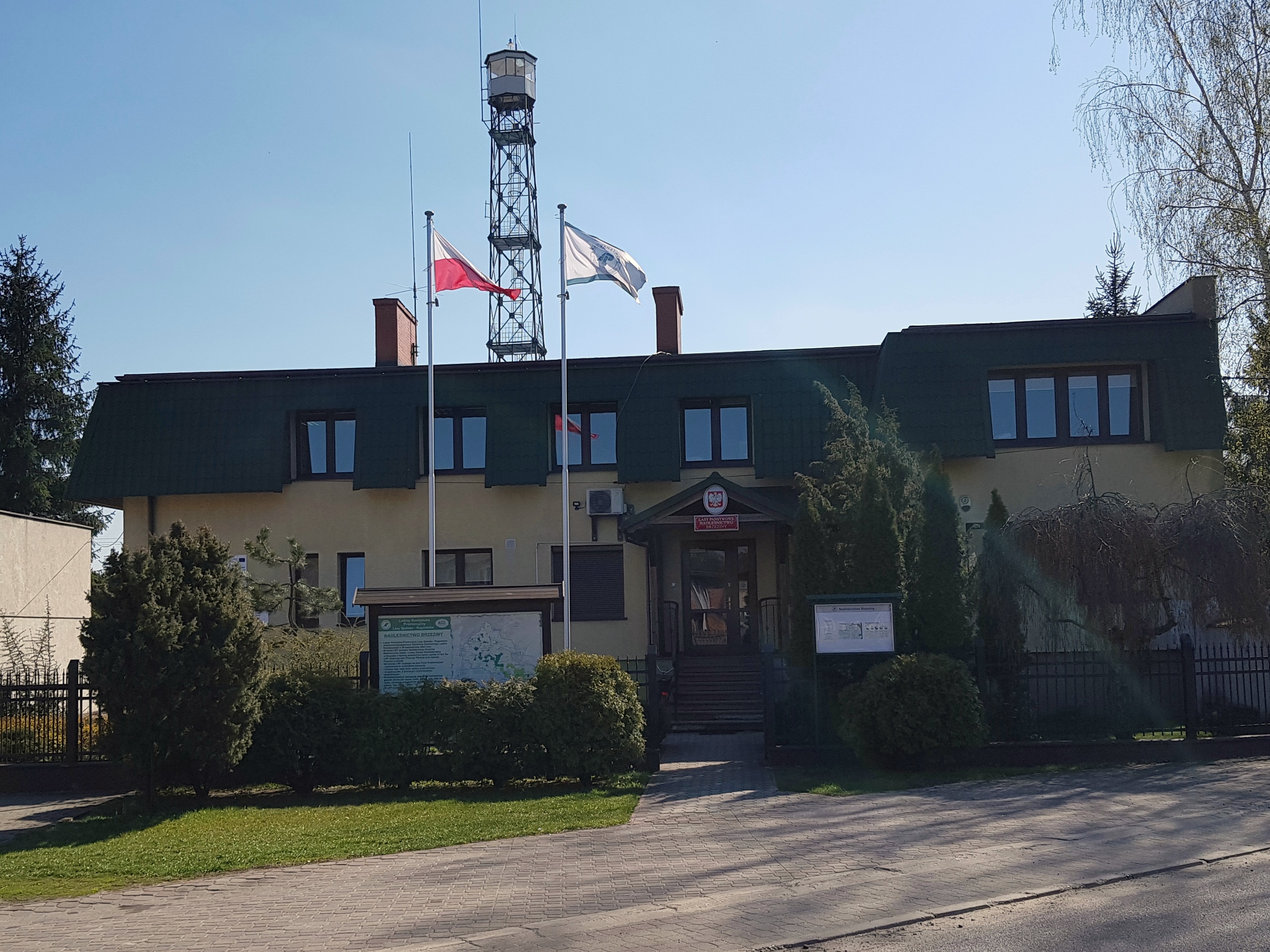 headquarters Nadleśnictwo Brzeziny