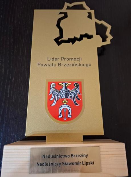 Nadleśnictwo Brzeziny Liderem Promocji Powiatu Brzezińskiego